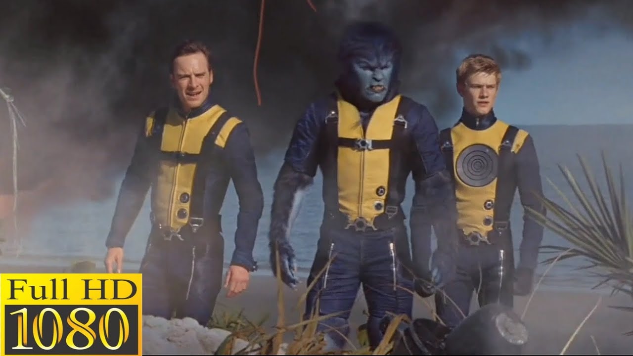 Final Fight X-Men vs Sebastian Shaw's Team _ X-Men : First Class
