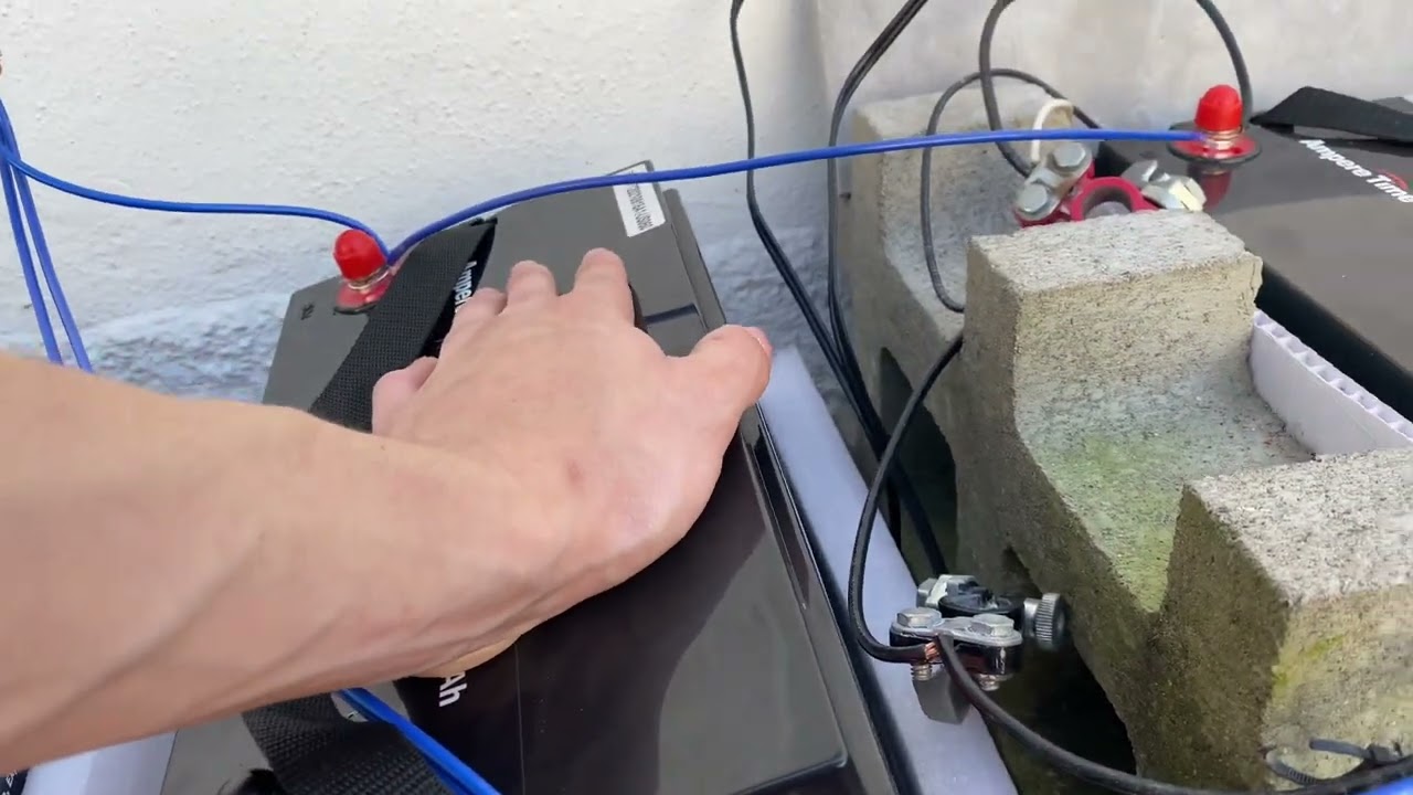 Review and test of Mpp Solar 1012LV 1kw Hybrid inverter and ampere time 12v 100ah LiFePo4 batteries