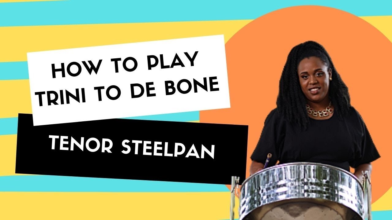 [HOW TO PLAY IT ON PAN] Trini to de Bone Tenor Steelpan Tutorial
