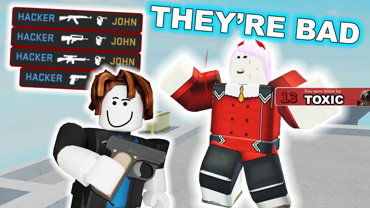 ЗАСТАВЛЯЮ ХАКЕРА ВЫХОДИТЬ, ТОКСИЧНЫЕ ИГРОКИ | ARSENAL ROBLOX