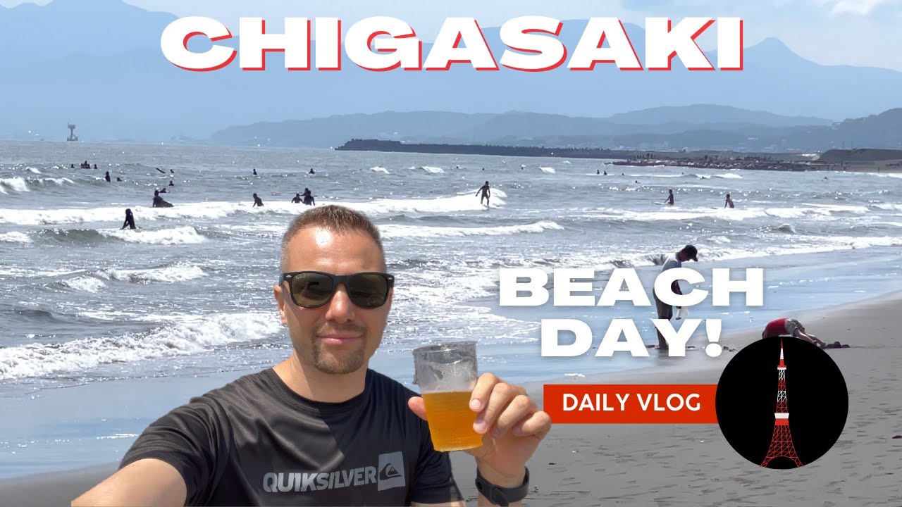 Exploring Chigasaki Beach! (Tokyo's nearest beach) (2022)