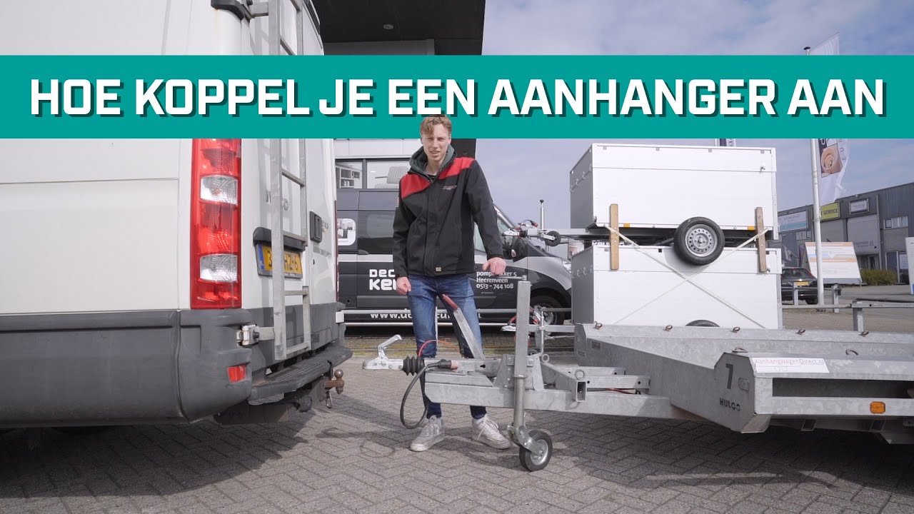 Hoe koppel je een aanhanger aan?