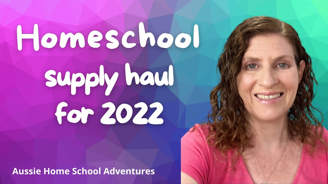 Home School Supply Haul