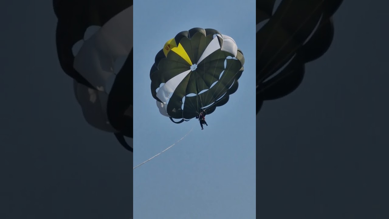 Parasailing in Tehri Lake