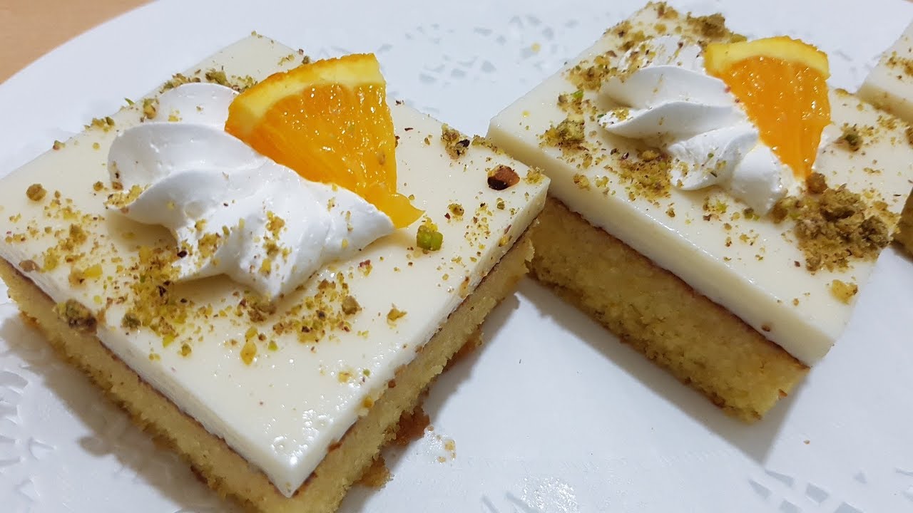 أحلى بسبوسة بالكريمة بطعم خياااالي و مميز  واش نحكي و واش نخلي على بنتها الهاااايلة  😍😍😍