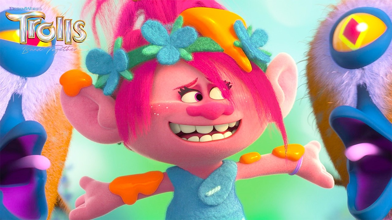 Poppy Sings 'Get Back Up Again'! 🎤🌈🥹| Trolls Band Together | Full Song | Tiny Tunes