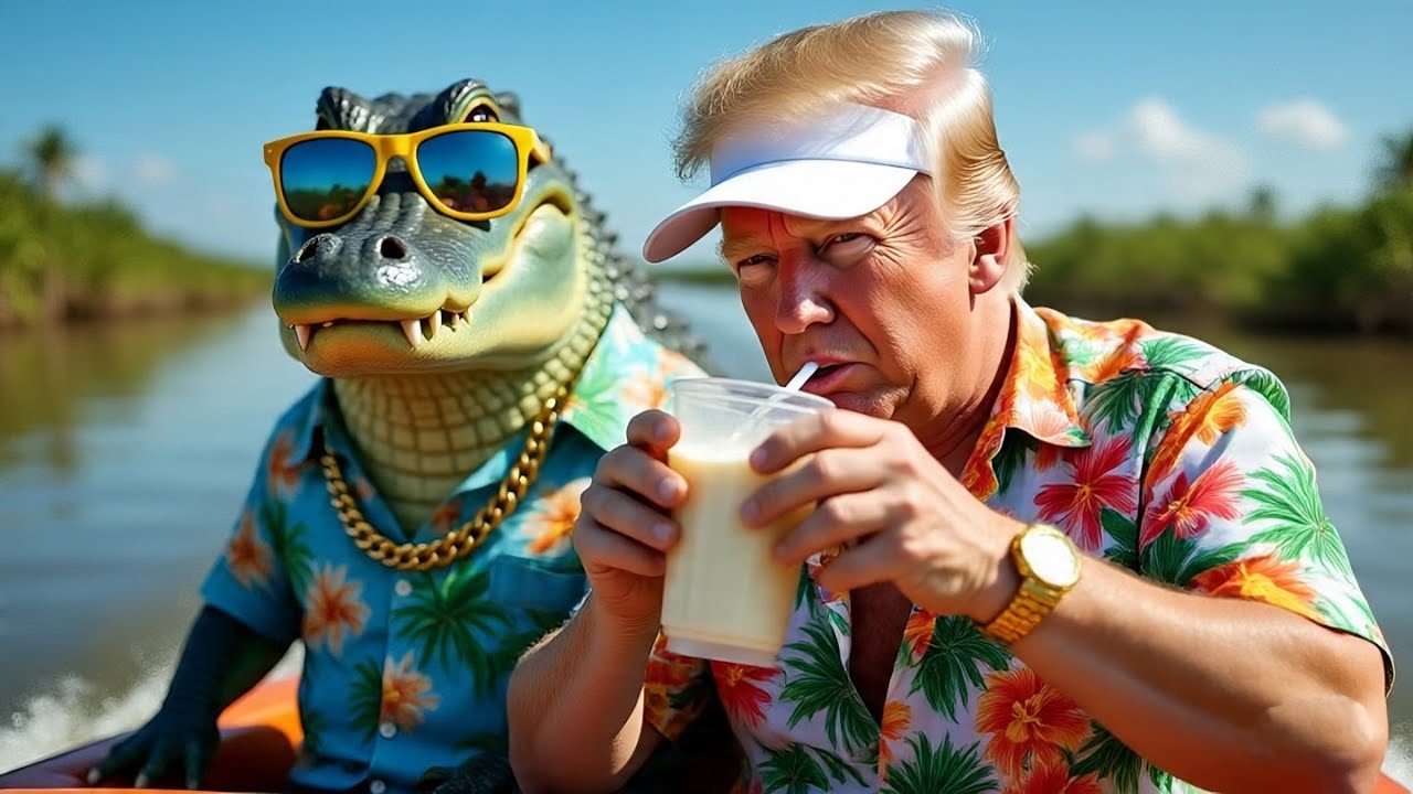 Trump Song AI | Alligator Alcatraz | Lost Epstein Files | Gitmo Gator | Trump rap parody