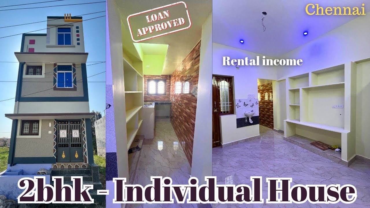 G+1 2 BHK INDIVIDUAL HOUSE FOR SALE AT MANALI NEW TOWN, CHENNAI