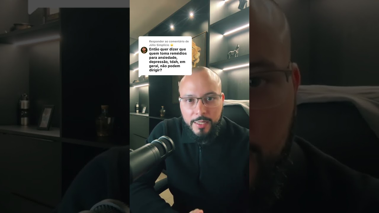 Quem toma rem&eacute;dios para depress&atilde;o ou ansiedade n&atilde;o podem dirigir?
