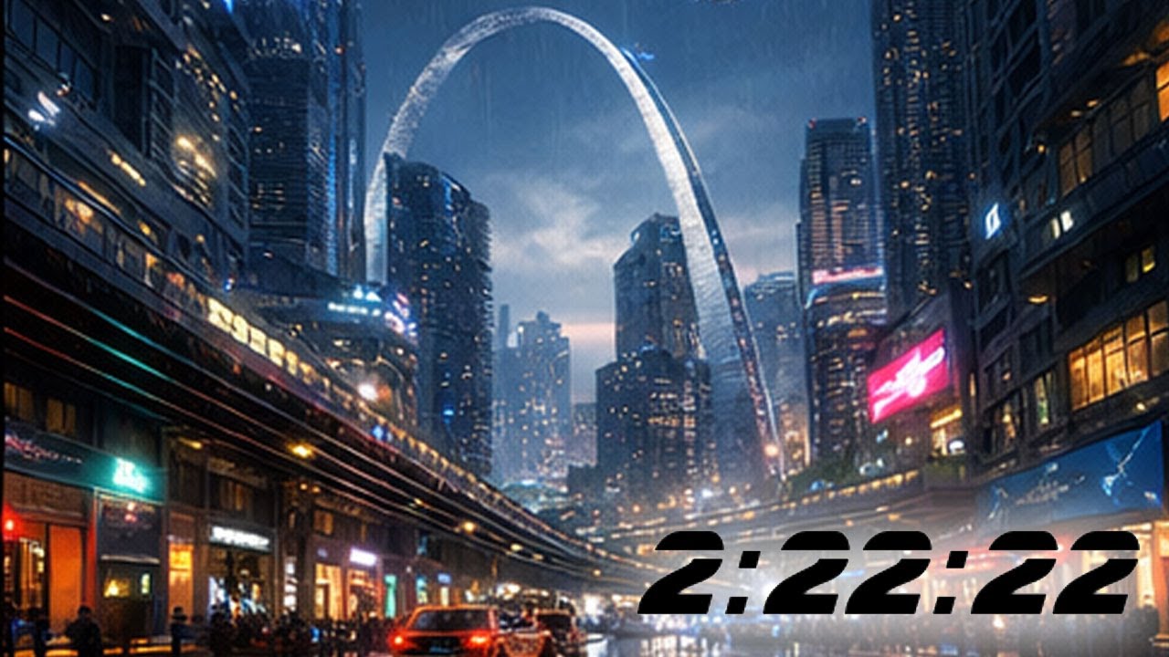 Blade Runner–Style Synthwave | 2h 22m Ambient Cyberpunk Music Set in Futuristic St. Louis
