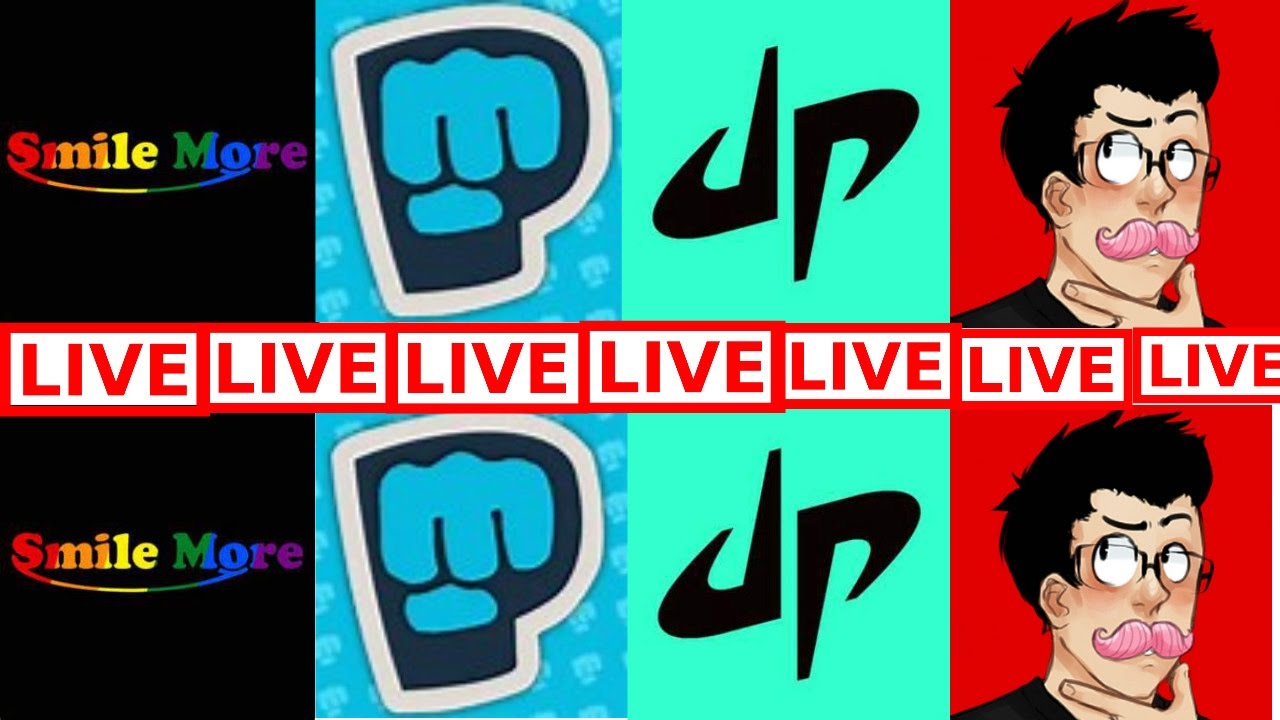 DUDE PERFECT, PEWDIEPIE, MARKIPLIER, ROMAN ATWOOD, LIVE SUBSCRIBER COUNT!!!!
