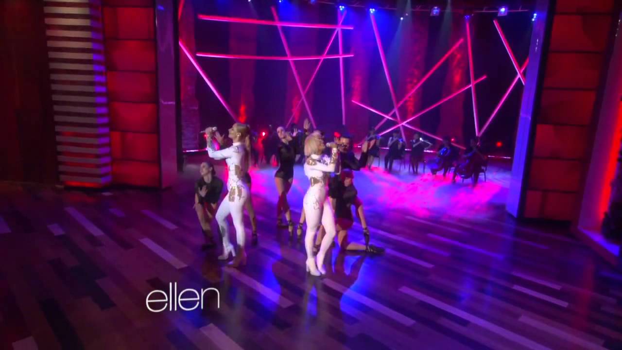 Iggy Azalea & Rita Ora ‘Black Widow’ (Ellen 09/09/2014)