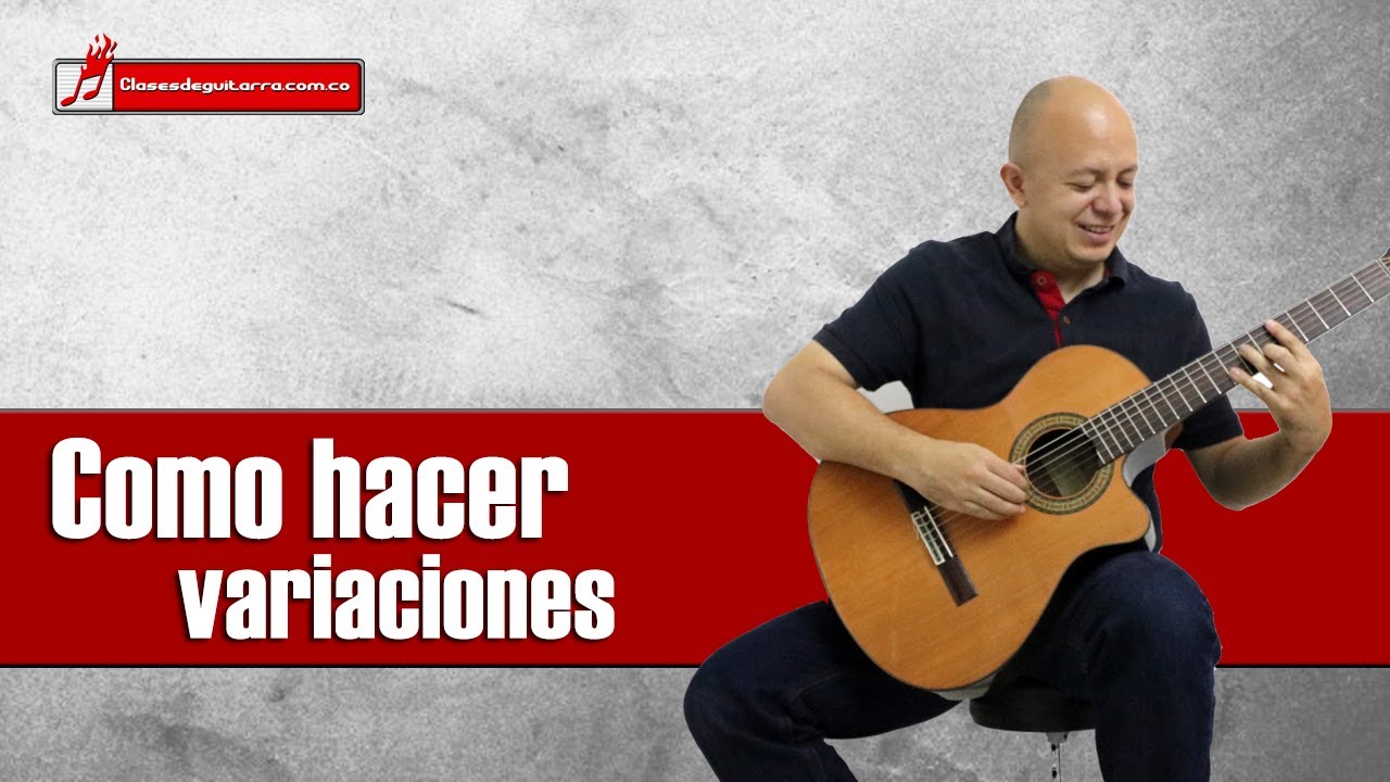 Descubre cómo hacer variaciones a los ejercicios de guitarra