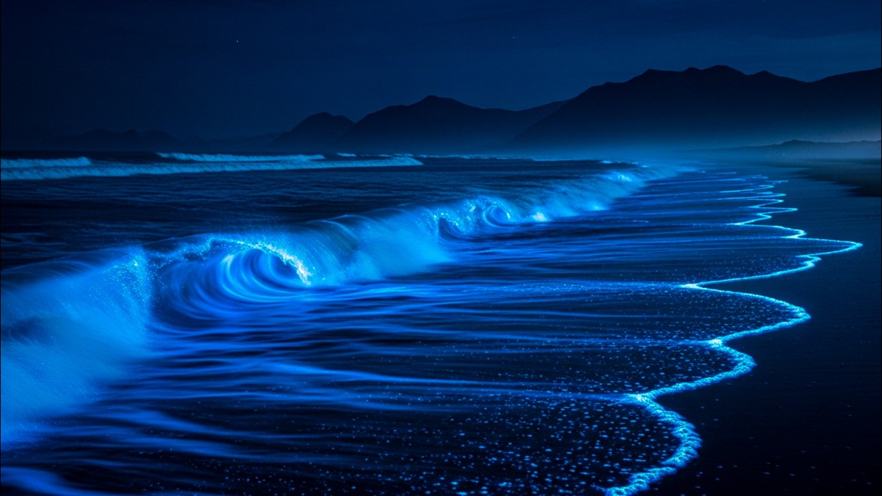 Settle Into Sleep | Gentle Ocean Waves Ambience