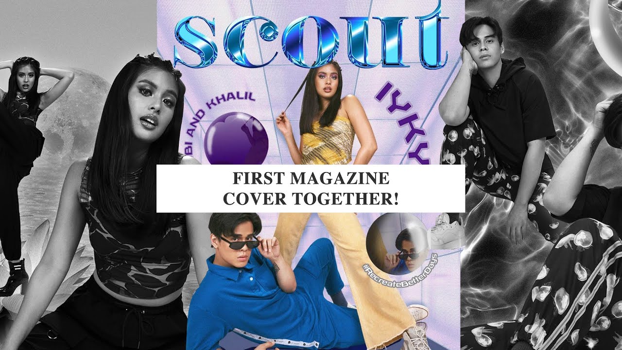 FIRST EVER MAGAZINE COVER TOGETHER! (Major Y2K vibe!!) | Gabbi Garcia & Khalil Ramos