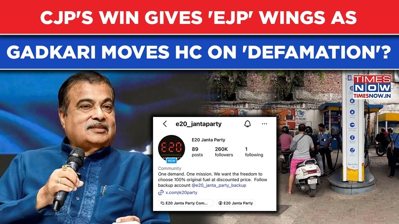 High Court Gets Gadkari's Plea Against 'Defamation' As CJP's Win Births 'EJP'? Ethanol Fight Now?