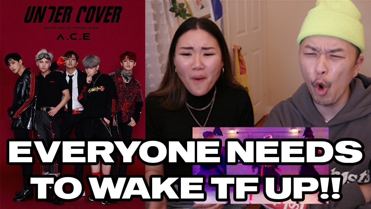 A.C.E(에이스) - UNDER COVER M/V REACTION!! (THEY ARE UNDERRATED! WE'VE BEEN SLEEPIN!)