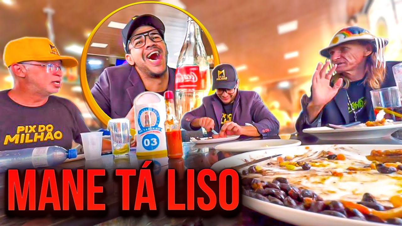 REI DO DANONE TEVE QUE PAGAR A CONTA DO ALMOÇO | DIDINHO