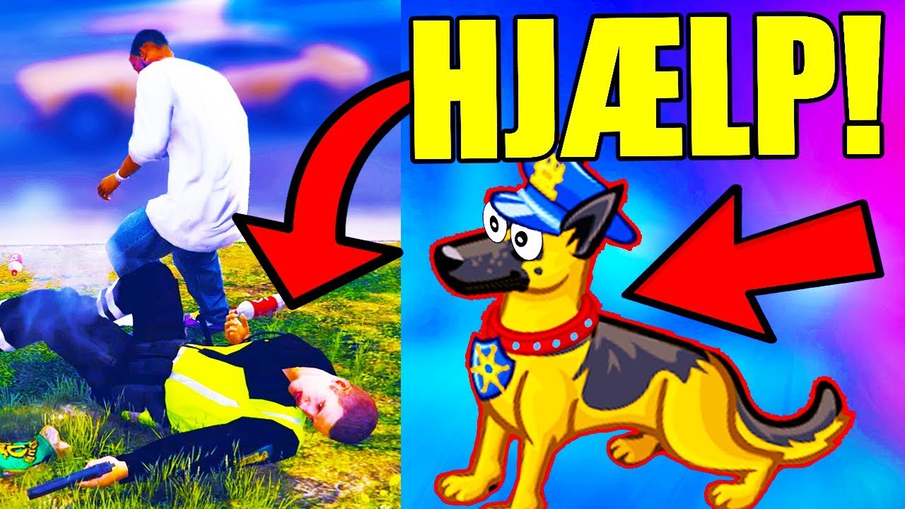 HUNDEN MAX REDDER MIT LIV! - HJÆLP HJÆLP - GTA V LSPD:FR - DANSK POLITI [#96]