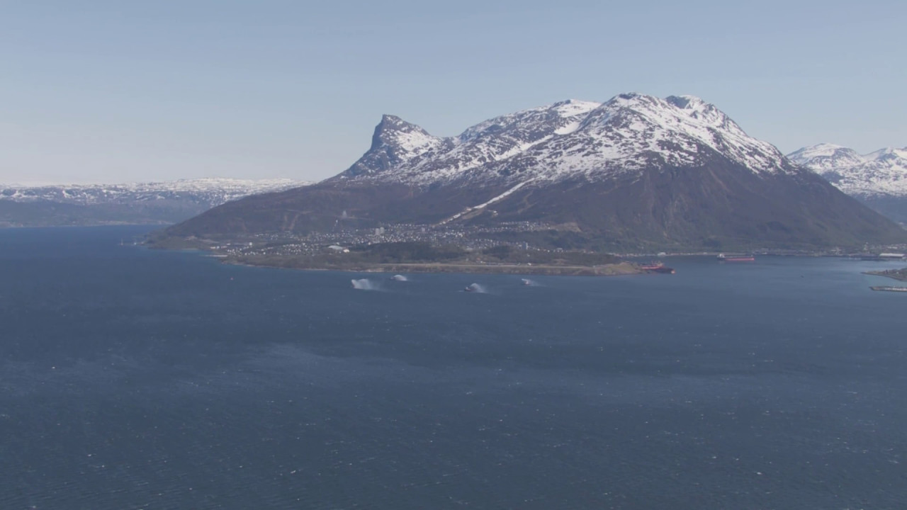 Liland, Bogen, Ofotfjorden, Narvik - Flying Over Norway