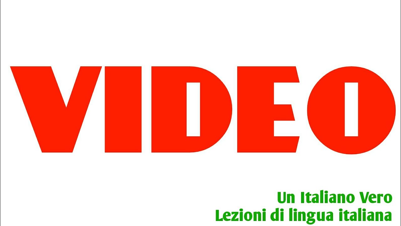 🚗 Un video sulla parola 