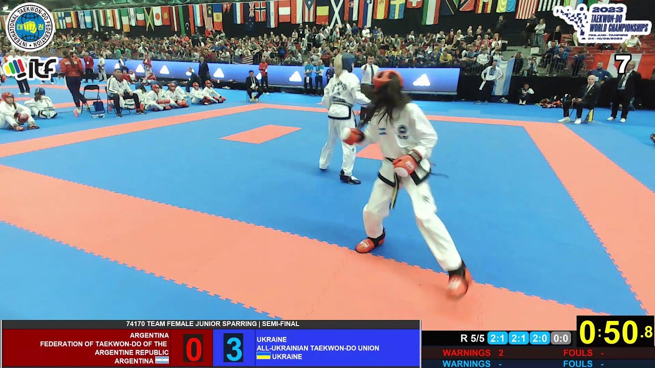 2023-09-09 am, AREA 7,  ITF World Championships, Tampere, Finland