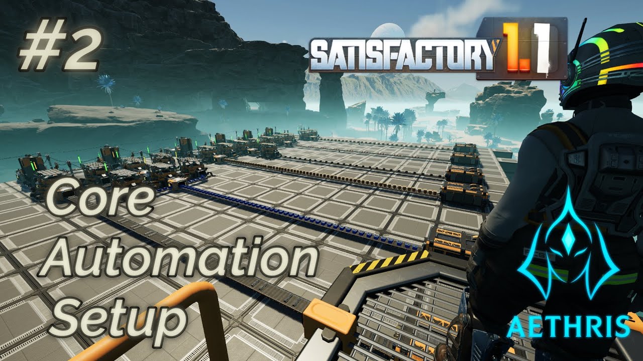 Satisfactory Playthrough #2 – Biofuel Power & Early Automation