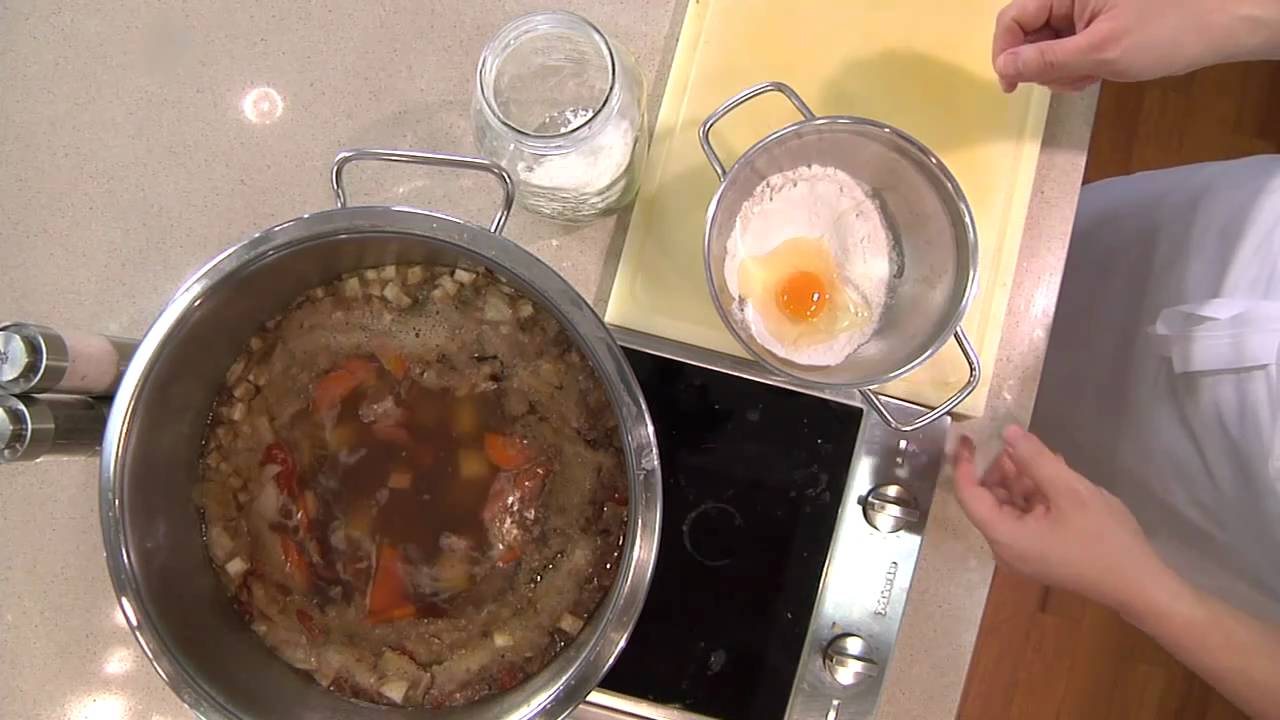 Miele Főzőiskola: Bableves csülökkel recept