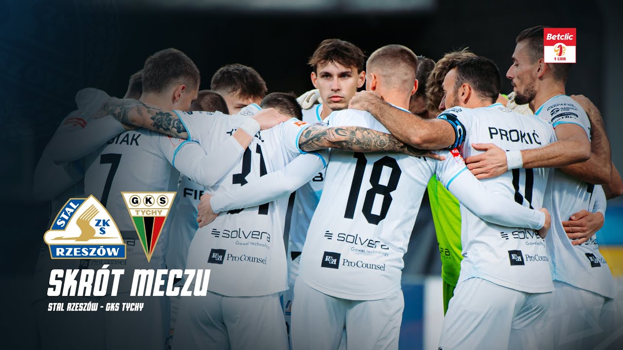 SKRÓT | Stal Rzeszów - GKS Tychy (11. kolejka Betclic 1 Ligi, 30.09.2024)