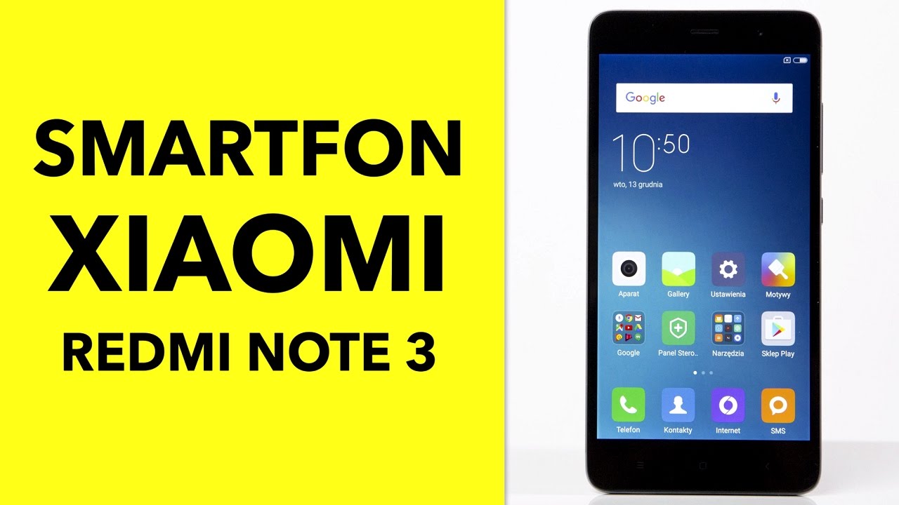 Xiaomi Redmi Note 3 - dane techniczne - RTV EURO AGD