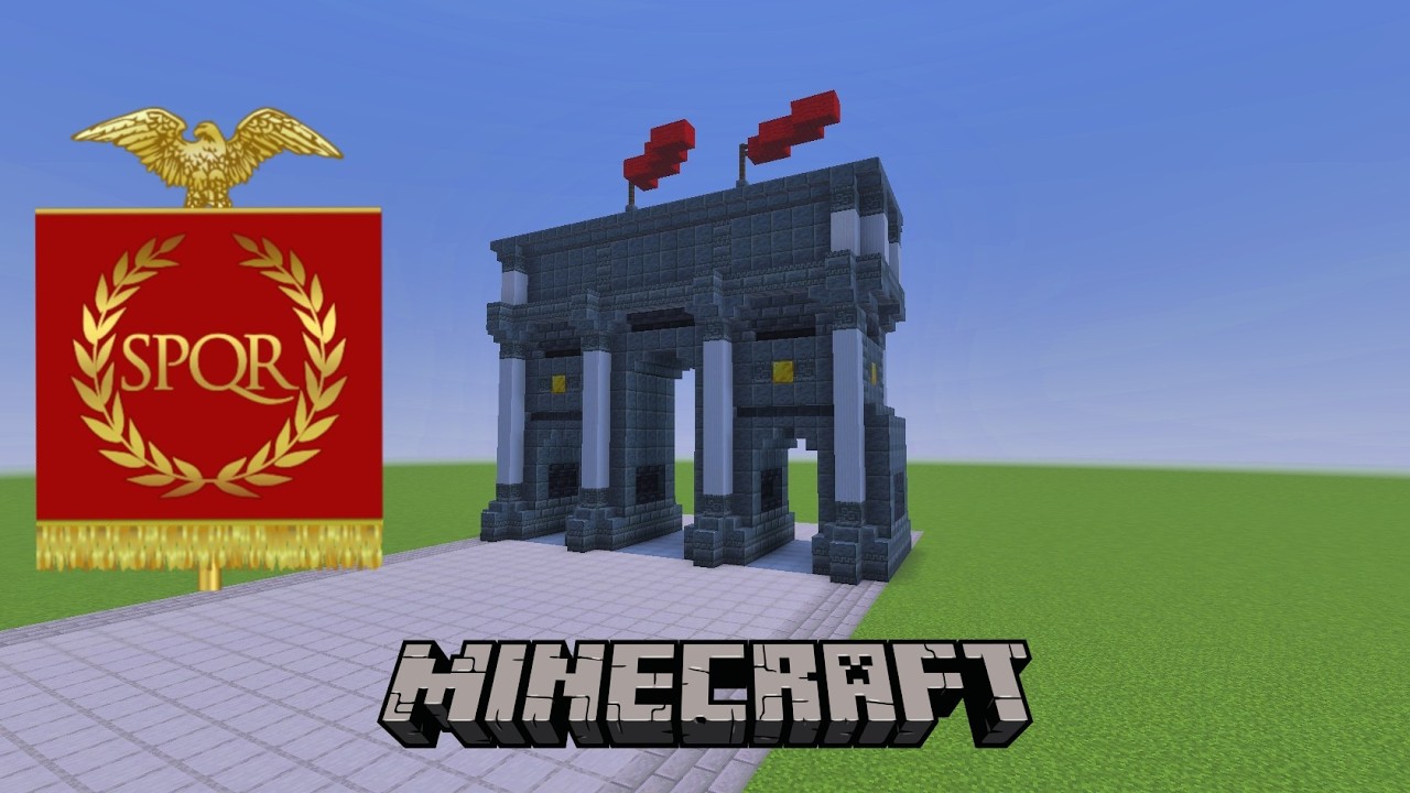 Minecraft: Tutorial – Roman Arch