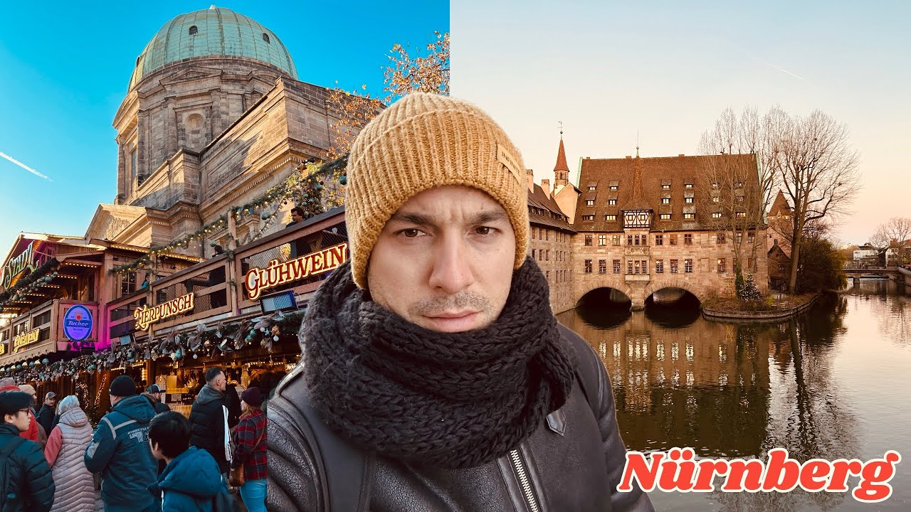 Tarihi Dokusu Korunmuş Şehirde Noelin Tadı Bir Başka  / #Nürnberg 🇩🇪
