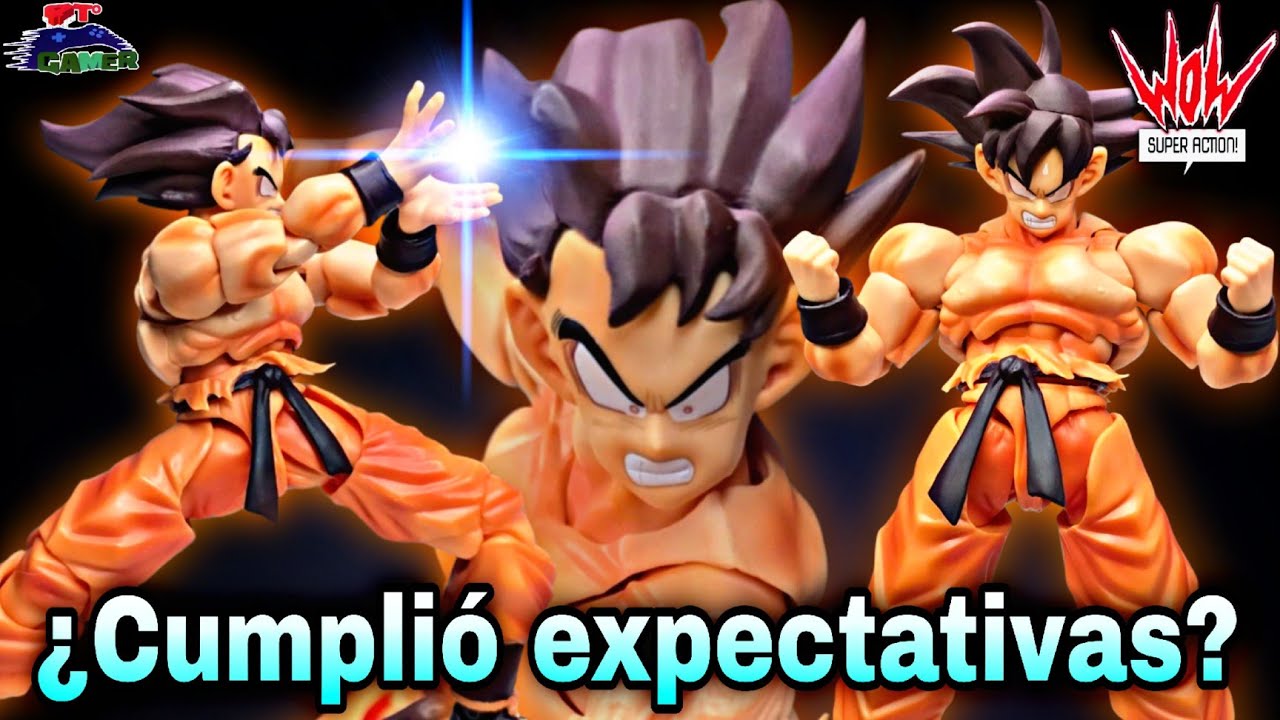 Goku Kaioken WOW SUPERACTION STUDIO Ver A No SH Figuarts Dragon Ball | Unboxing Review 