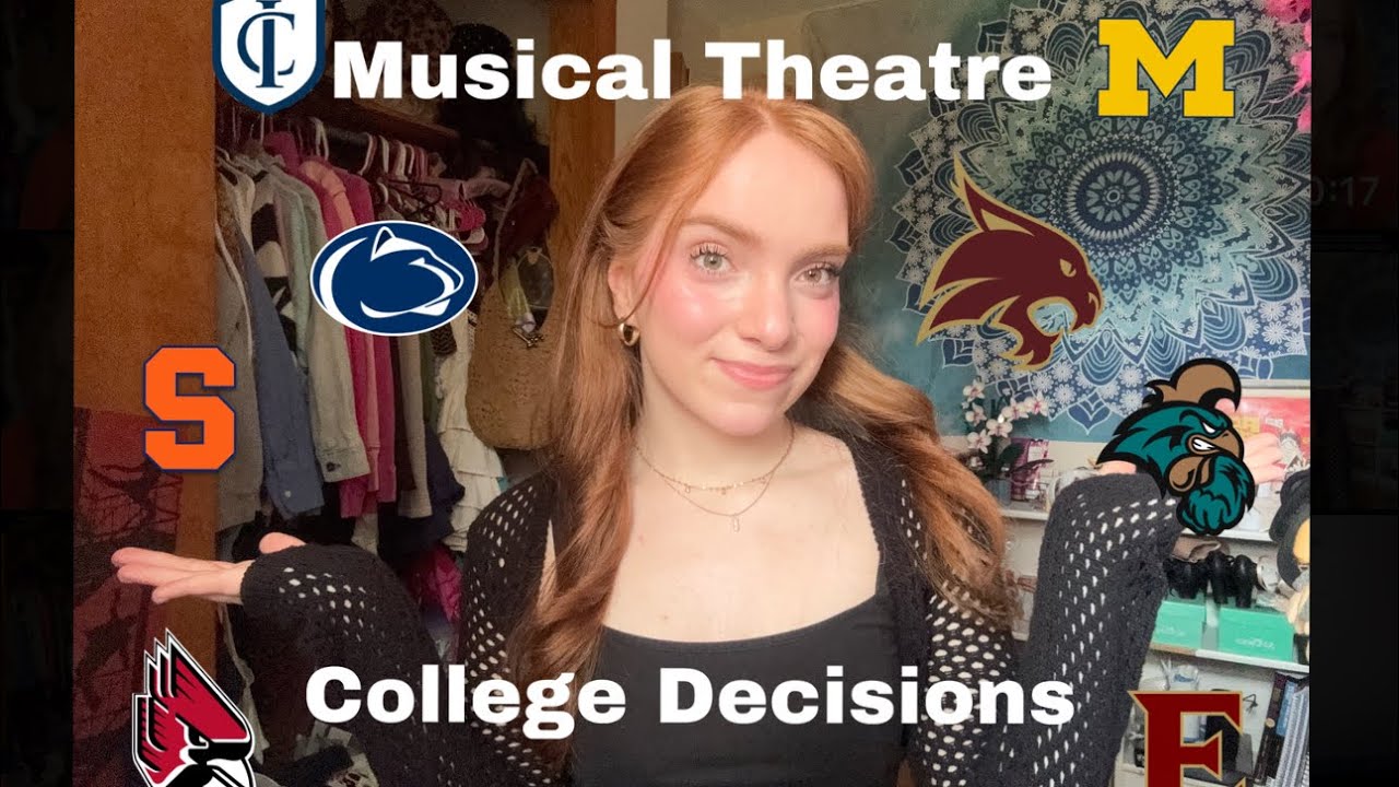College Decision Reactions!! (Musical Theatre edition)