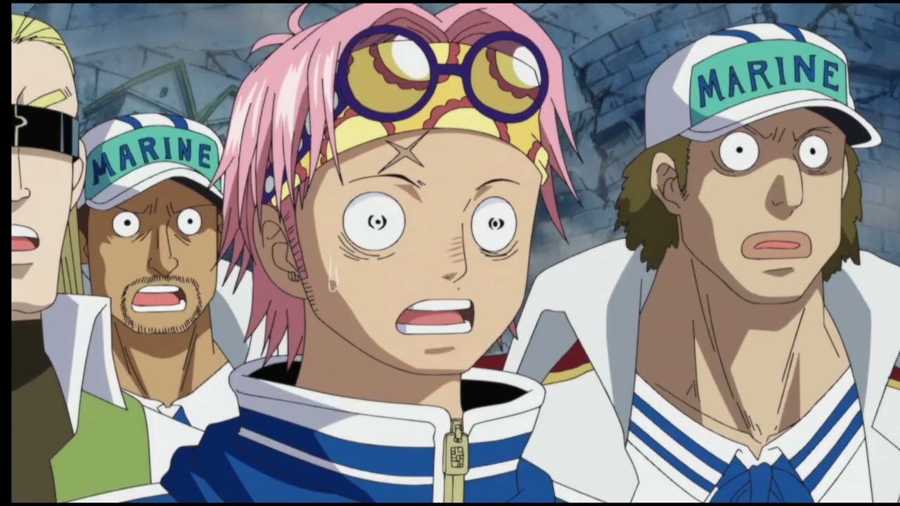 luffy vs 3 almirantes (one piece)