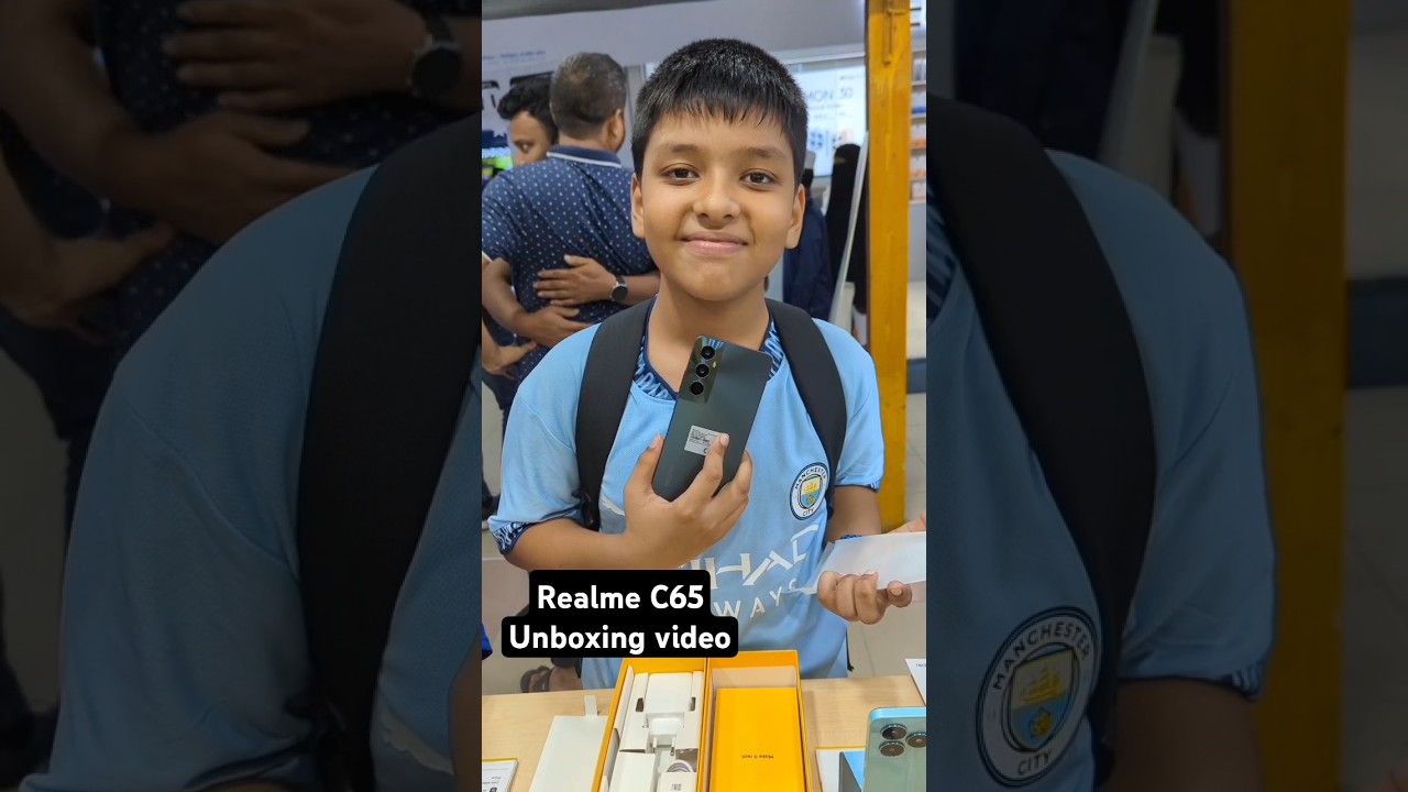 Realme C65 Unboxing video #foryou #smartphone #realme #youtubeshort #unboxing #mobile #c65 #viral