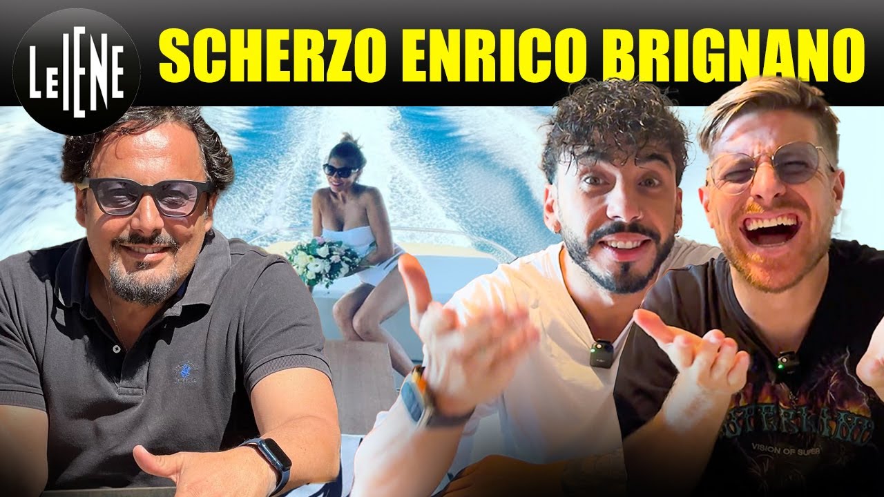 REAGIAMO AL TERRIBILE SCHERZO AD ENRICO BRIGNANO - LA MOGLIE GLI RUBA LA BARCA E ORGANIZZA UNA FESTA