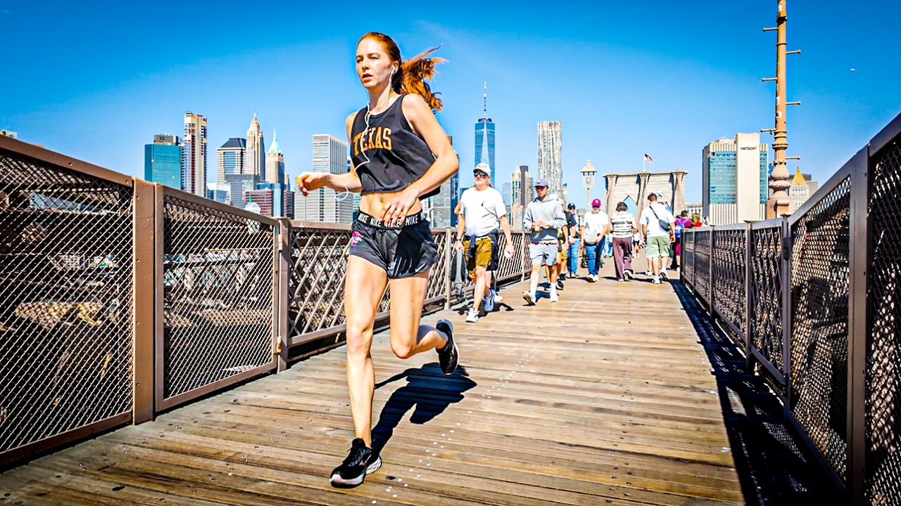Walking over 2 NYC Bridges & 5 Miles of Walking | Brooklyn & Manhattan Bridge, DUMBO Waterfront