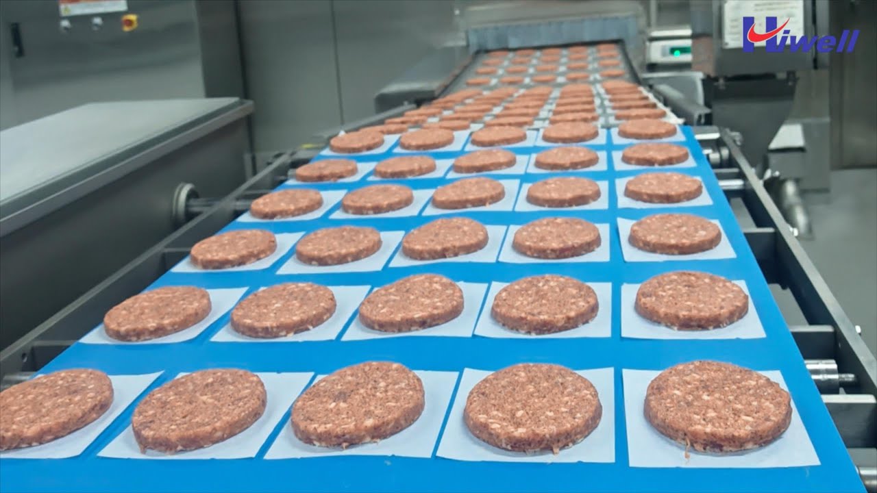 Hiwell--burger patty production line