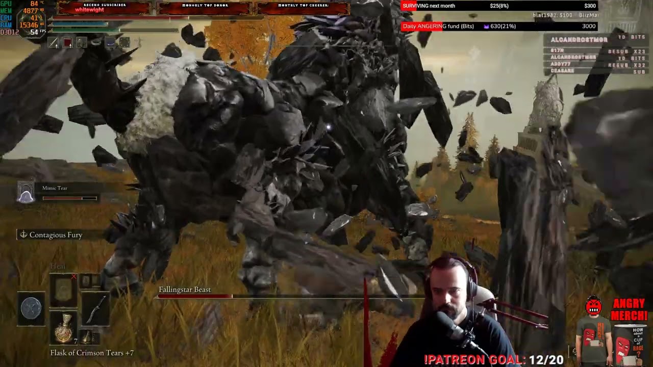 ELDEN RING: FALLINGSTAR BEAST (Roaming) Boss Fight