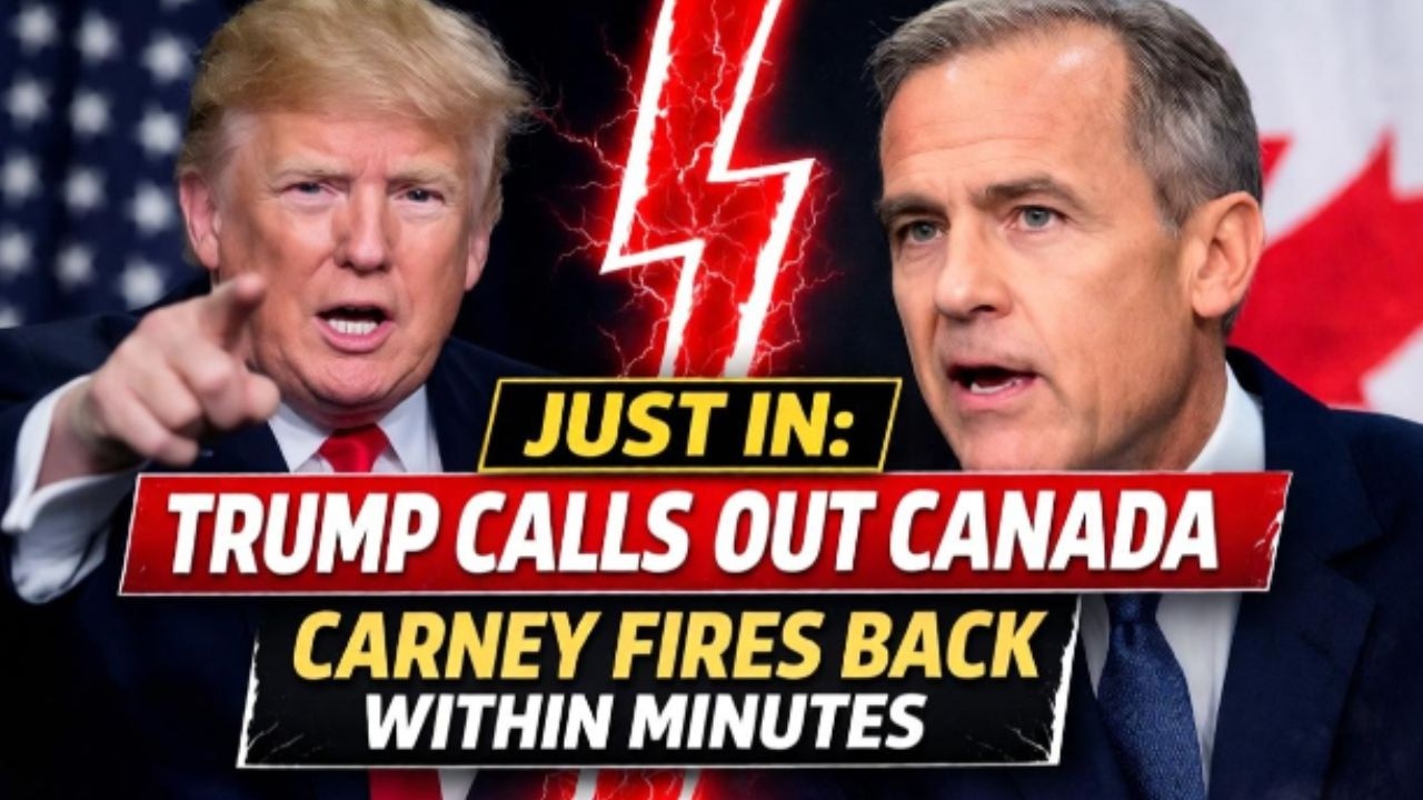Just In: Trump Calls Out Canada — Carney Fires Back Within 9 Minutes #breakingnews