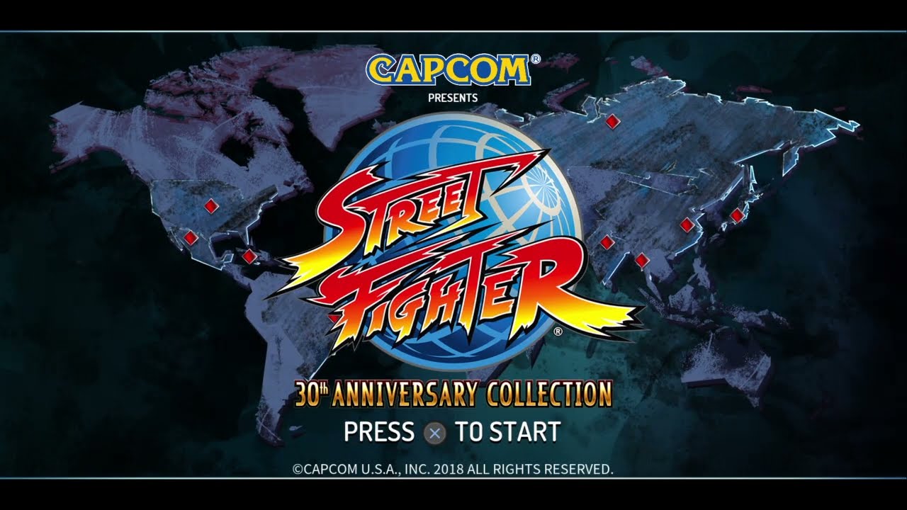Street Fighter 30th Anniversary Collection -- Gameplay (PS4)