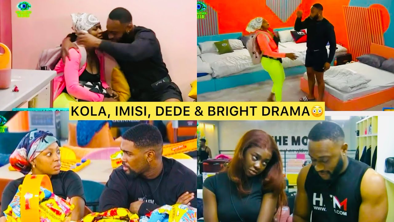 KOLA ASKED IMISI TO KISS HIM IMISI REVEAL TO BRIGHT🙆‍♀️ DEDE MUST HEAR😩BBNAIJA SEASON 10 |BBNAIJA 