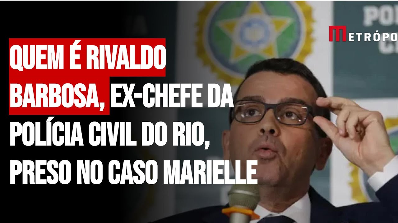 Quem &eacute; Rivaldo Barbosa, ex-chefe da Pol&iacute;cia Civil do RJ, preso no caso Marielle
