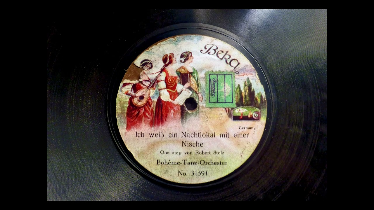 Ich weiß ein Nachtlokal mit einer Nische (Bohème-Tanz-Orchester) 1922