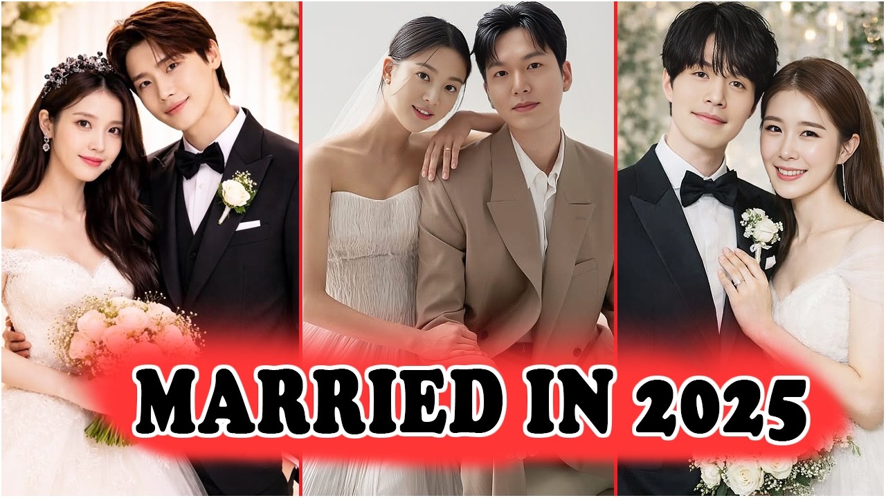 Top 10 Korean Couples Who Already Married In 2025 -Lee Min Ho, Ji Chang Wook & Lee Jong Suk