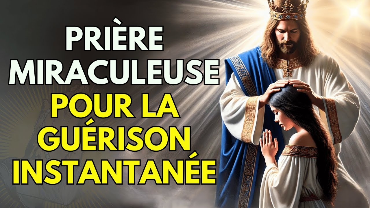 DIEU TE GUÉRIT PENDANT QUE TU ÉCOUTES CETTE PRIÈRE MIRACULEUSE DE GUÉRISON