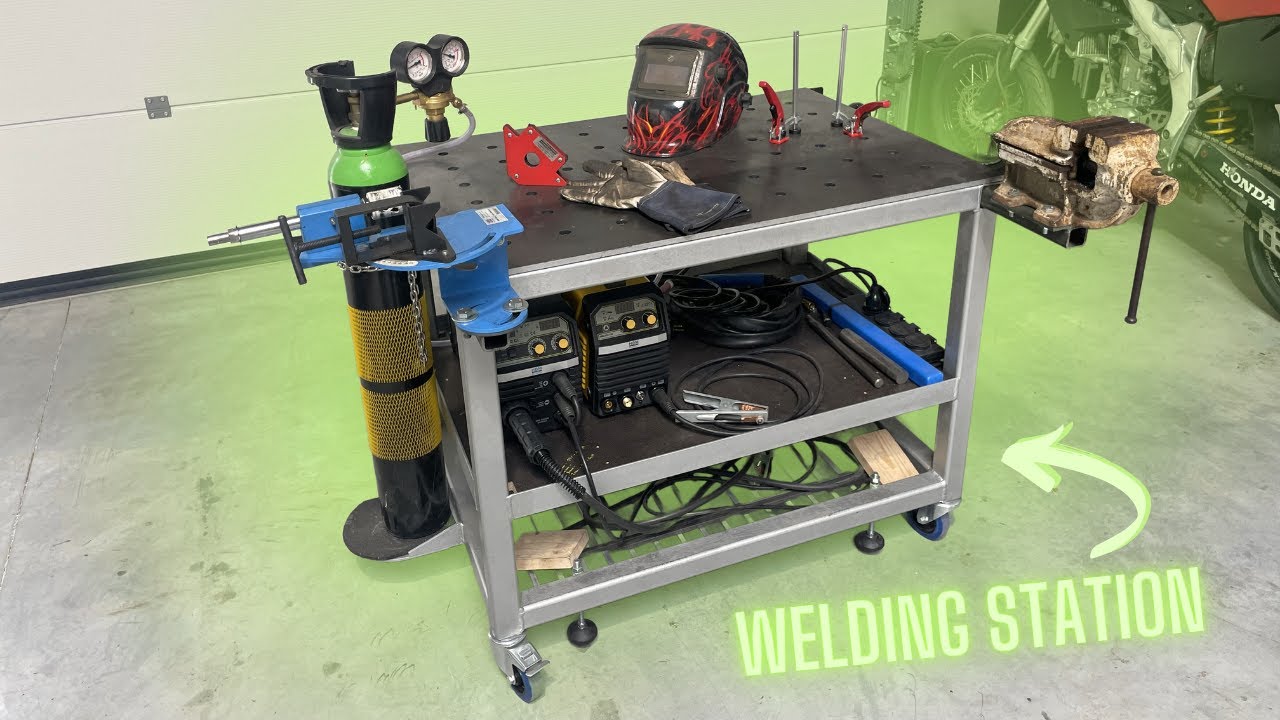 I Built My DREAM Welding Station From Scratch