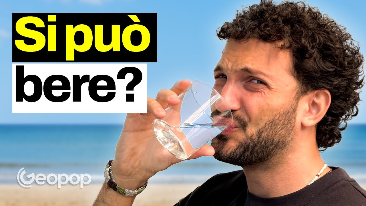 Cosa succede se bevi acqua di mare? Ecco perché causa disidratazione e infezioni batteriche