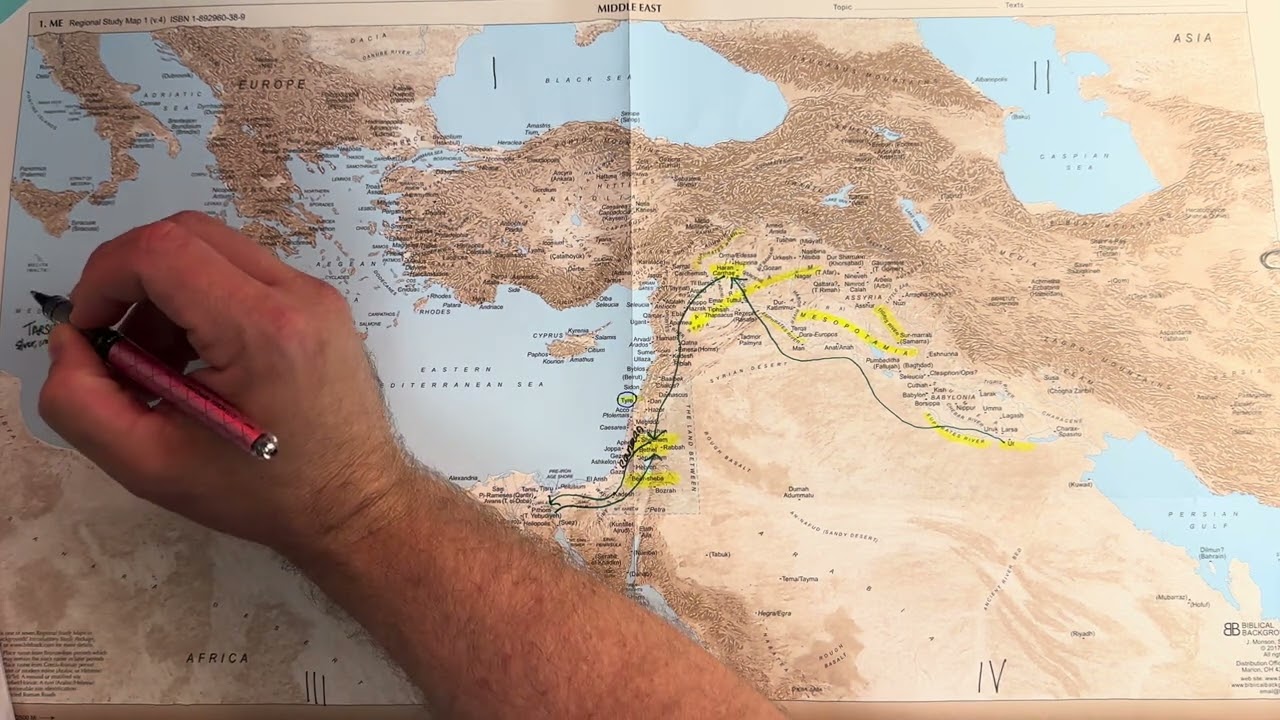 CC Holy Land 2023 - Regional Study Guide and Maps - Map 1. ME